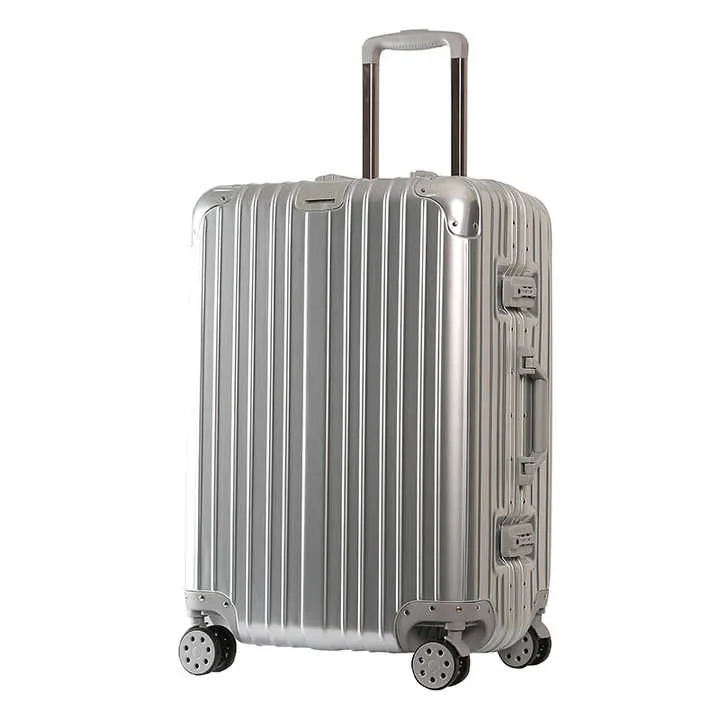 2022 جديد تصميم كاري إضافات PVC بطانة عربة ألمونيوم اليد حقيبة الأمتعة 2022 New Design Carry-Ons PVC Lining Aluminum Trolley Hand Luggage Bag