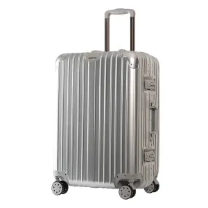 2022 جديد تصميم كاري إضافات PVC بطانة عربة ألمونيوم اليد حقيبة الأمتعة 2022 New Design Carry-Ons PVC Lining Aluminum Trolley Hand Luggage Bag