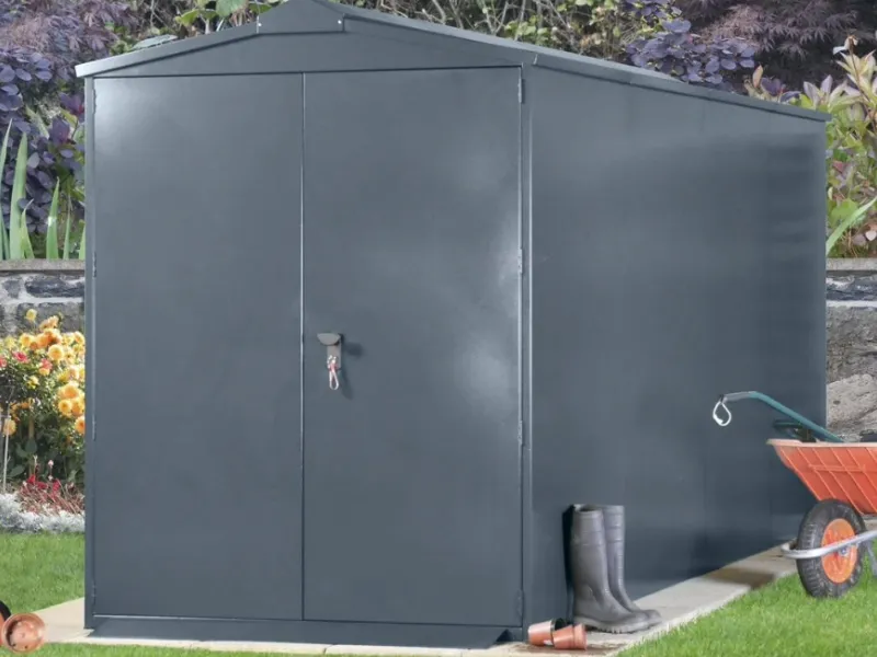 5ft x 14ft Metal Shed (The Centurion P2)