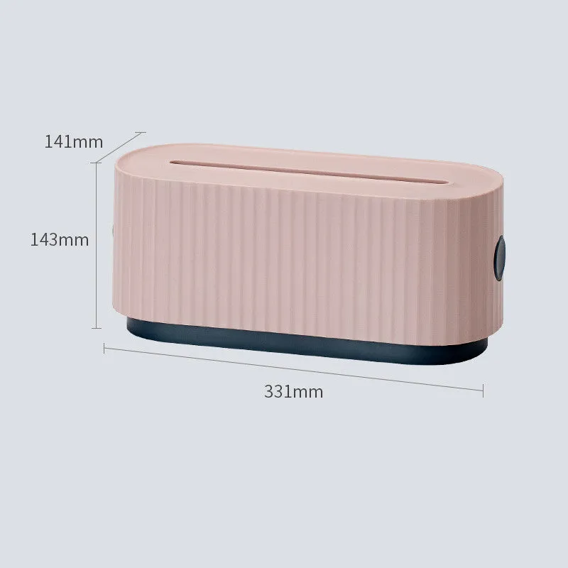 Anti dust Power strip Wire case and cable storage box , cable and wire organizer