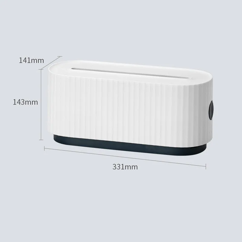 Anti dust Power strip Wire case and cable storage box , cable and wire organizer