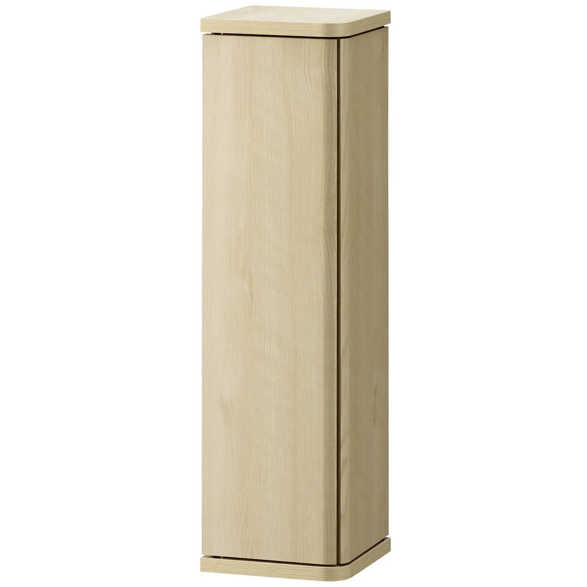 Asahi Wood Processing LFM-7020ST-WH Storage Container, L-forme, Corner Storage, Width 7.5 inches (19 cm), Depth 7.5 inches (19 cm), Height 27.6 inches (70 cm), White, Finished Product