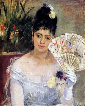 At The Ball (Jeune Fille au Bal) - Berthe Morisot - Framed Prints