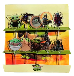 Baby Yoda Acrylic Food Picks