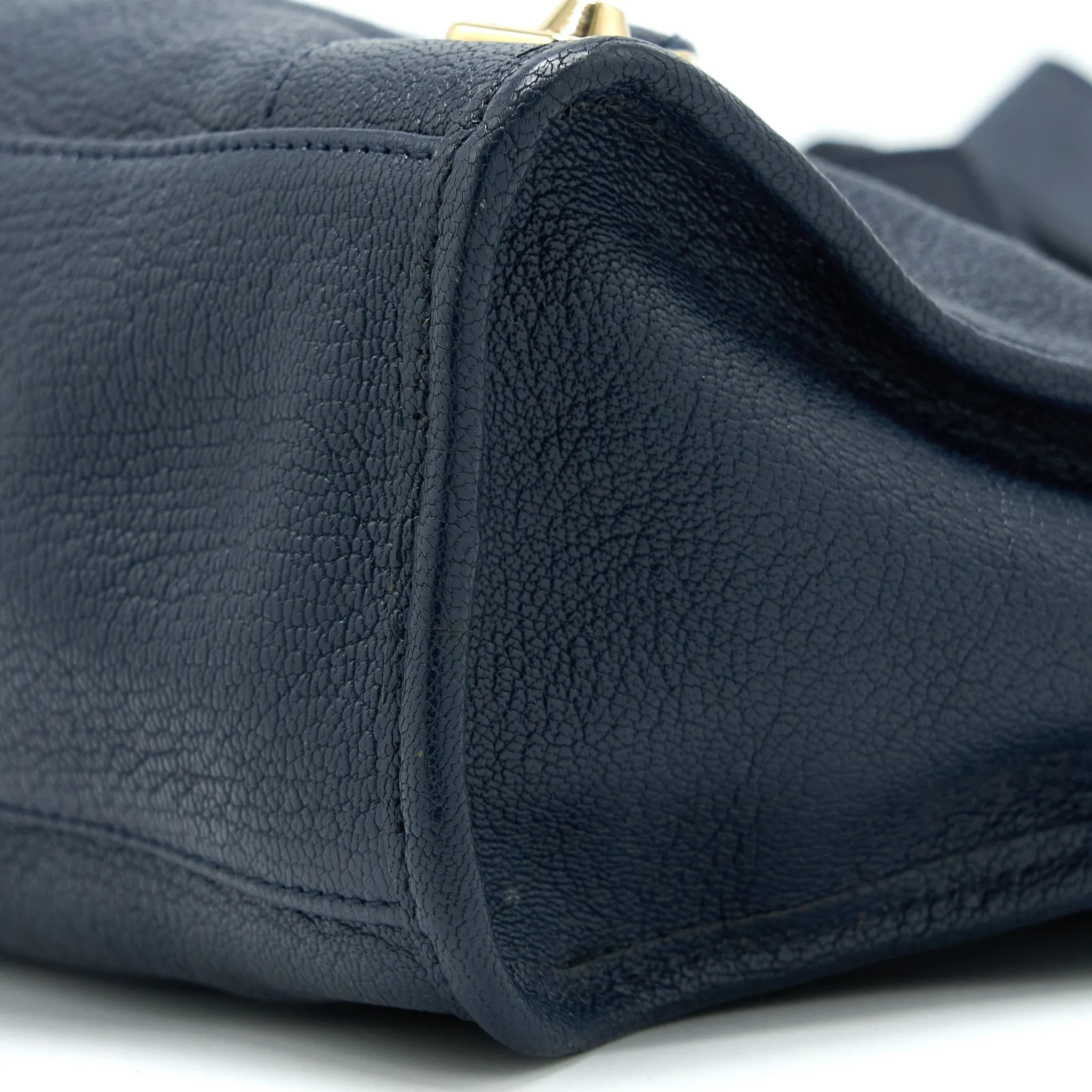Balenciaga Mini City Bag Navy GHW