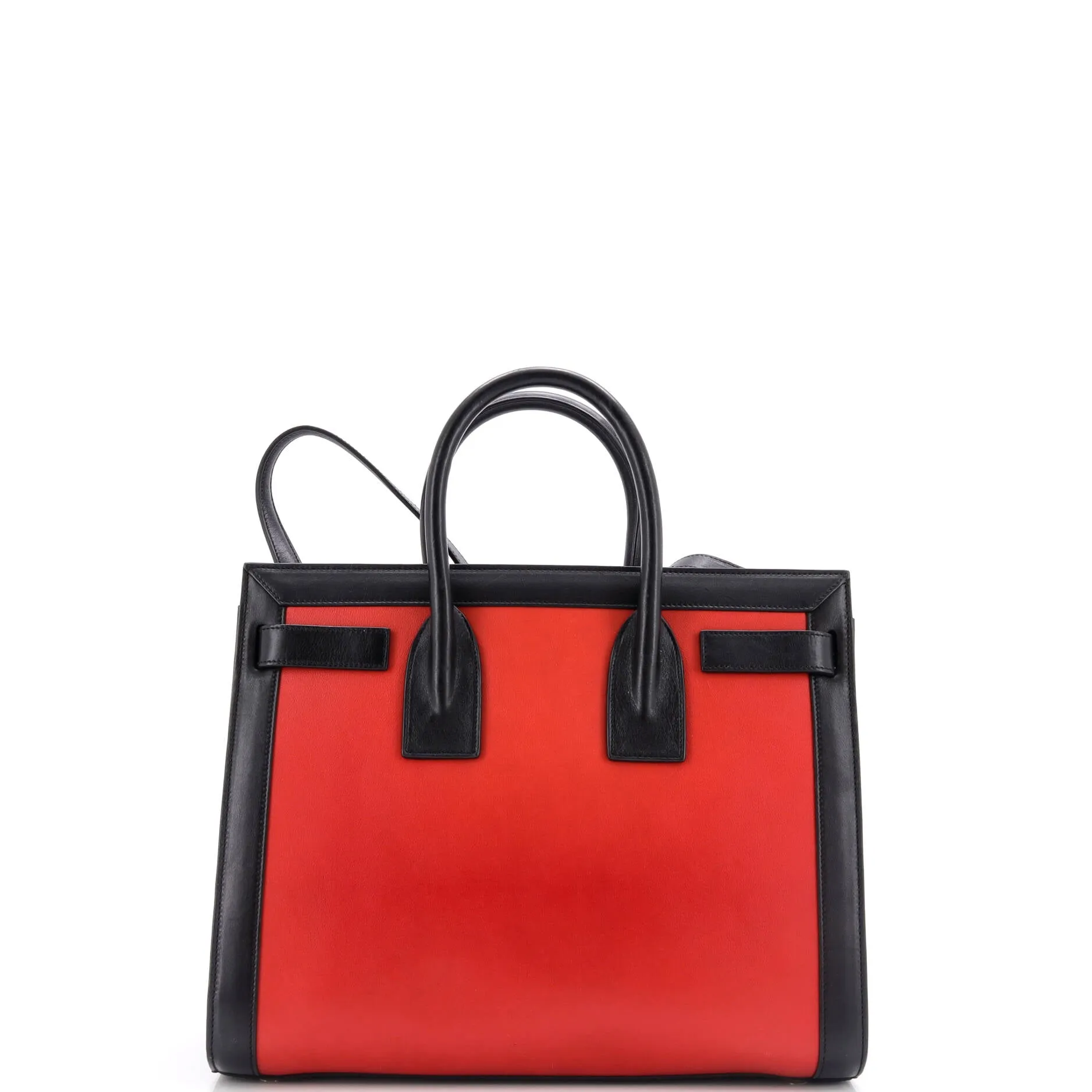 Bicolor Sac de Jour Bag Leather Small