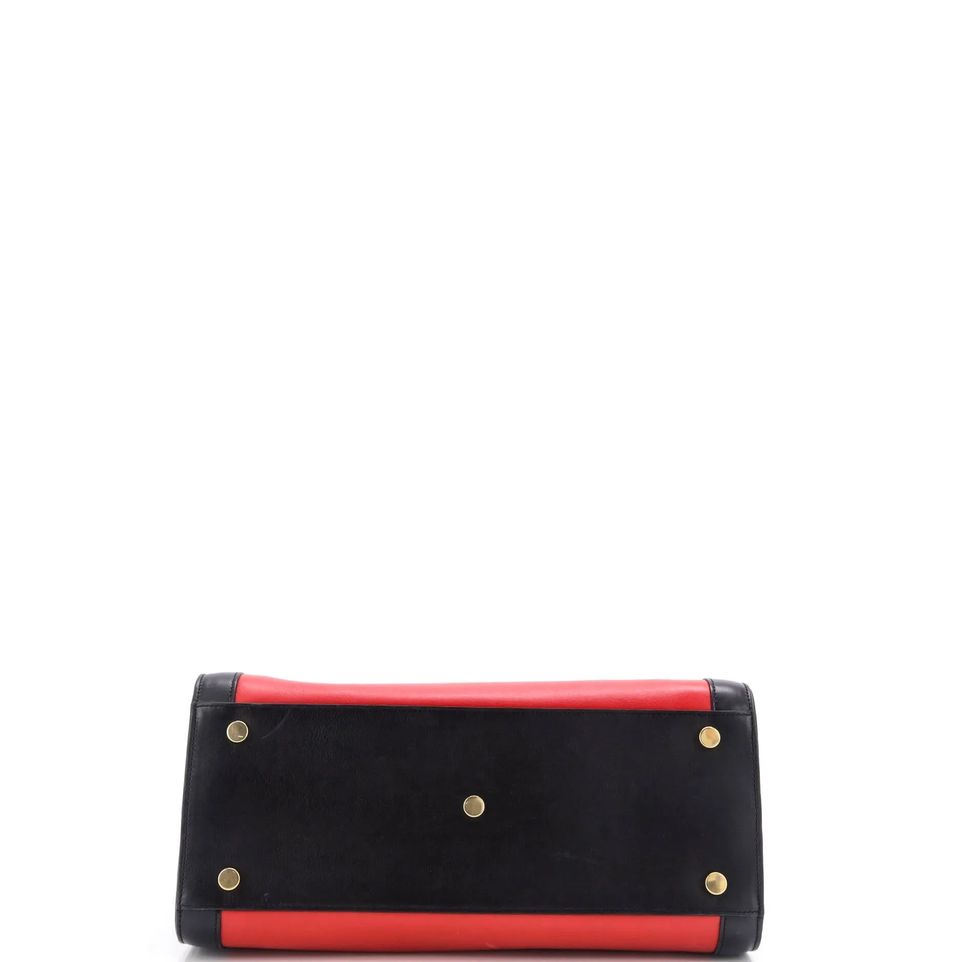 Bicolor Sac de Jour Bag Leather Small