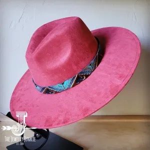 Blue Navajo Embossed Leather Hat Band Only 950a