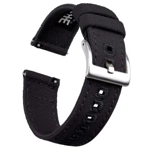 Canvas Watch Band for Samsung Gear S3-22MM