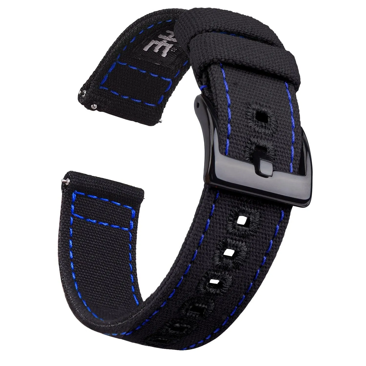 Canvas Watch Band for Samsung Gear S3-22MM