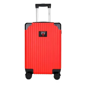 Chicago Bulls Premium 2-Toned 21" Carry-On Hardcase in RED