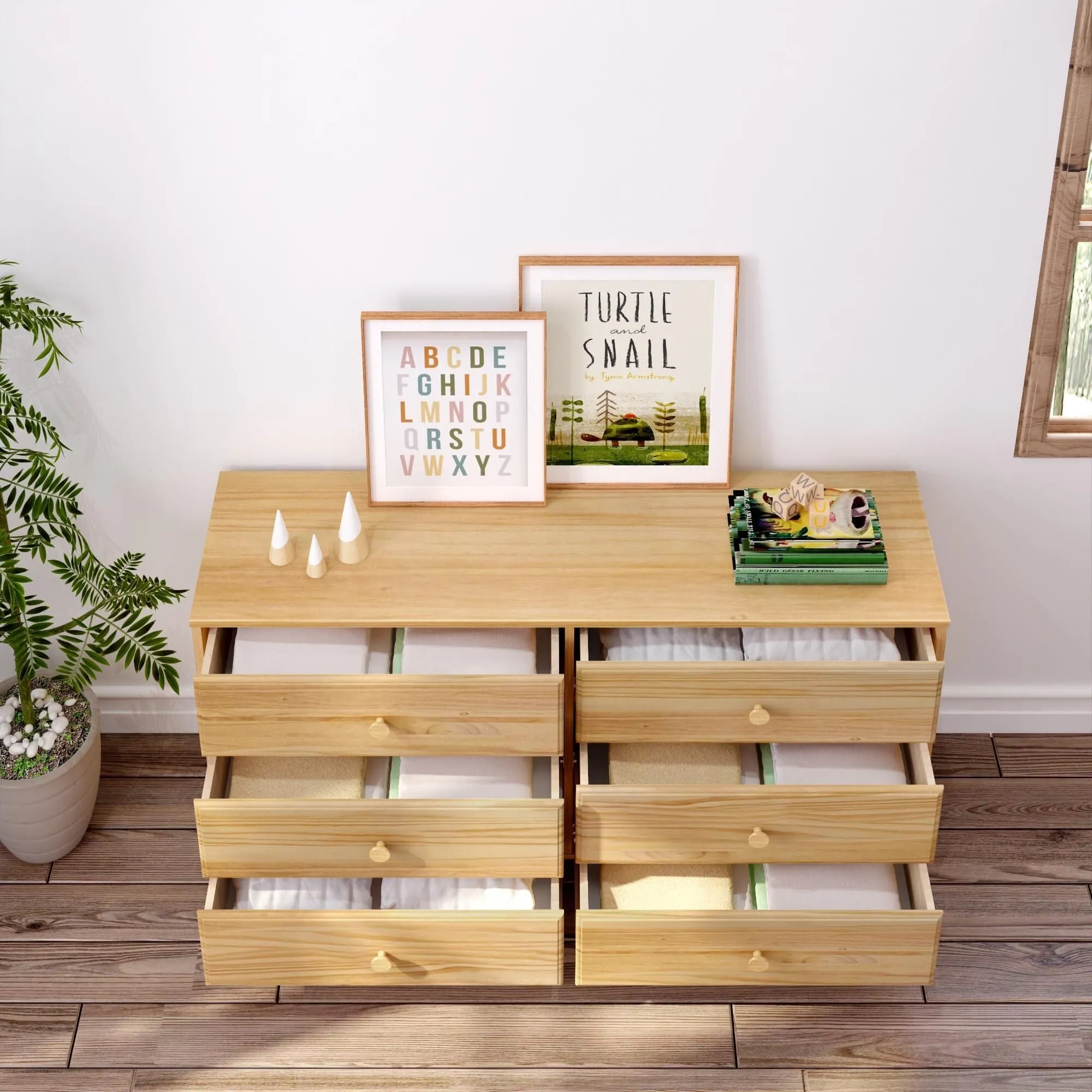 Classic 6-Drawer Dresser