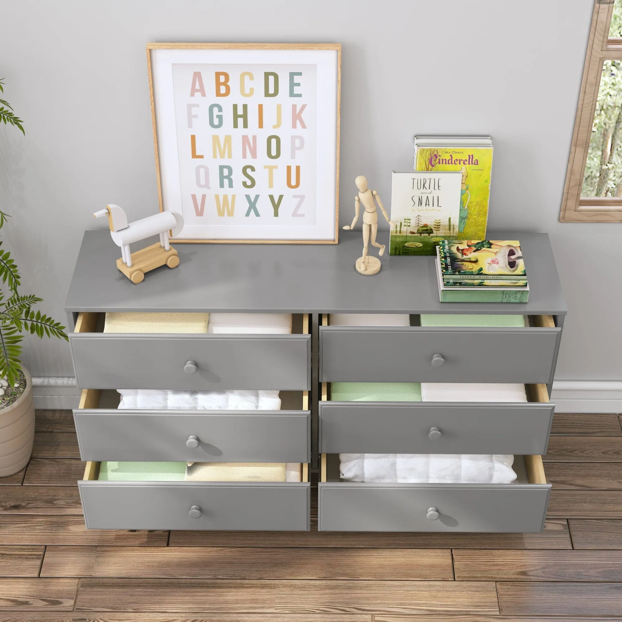 Classic 6-Drawer Dresser