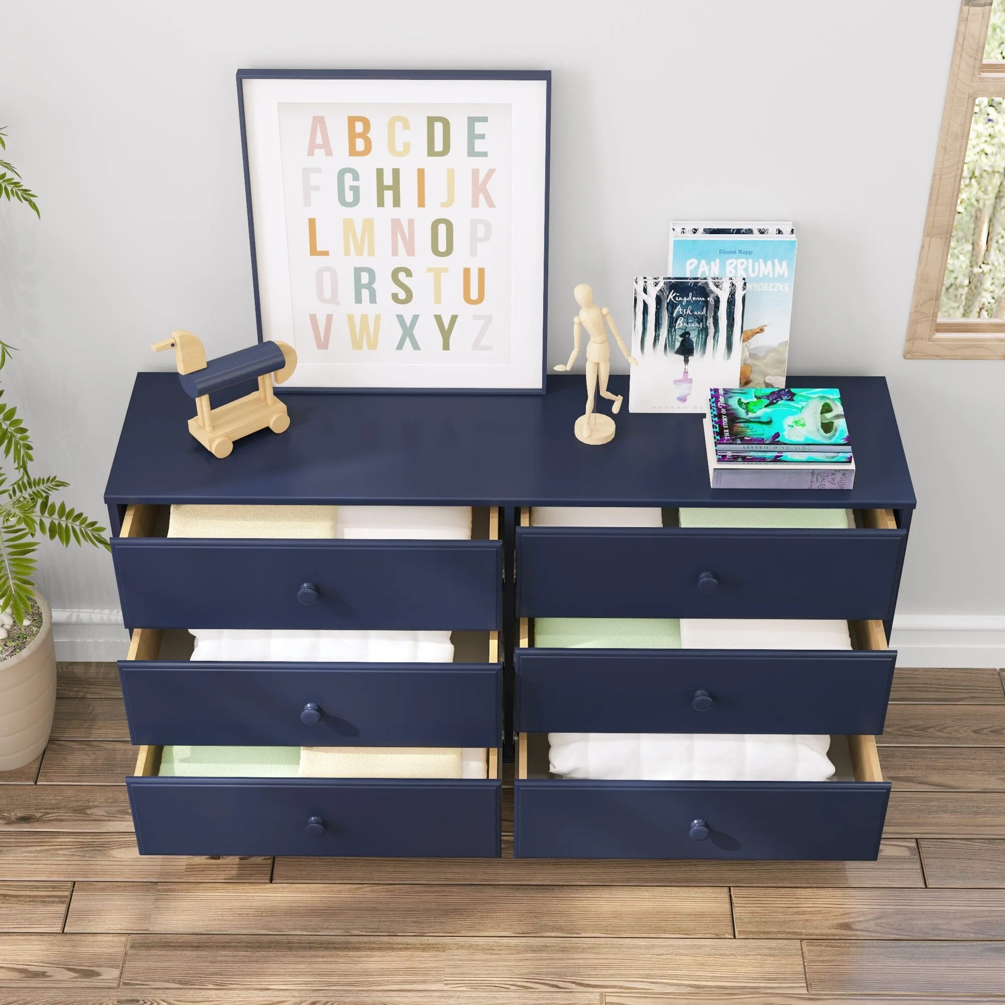 Classic 6-Drawer Dresser