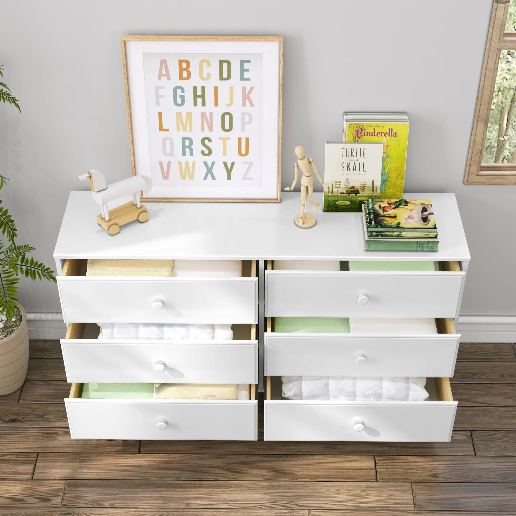 Classic 6-Drawer Dresser