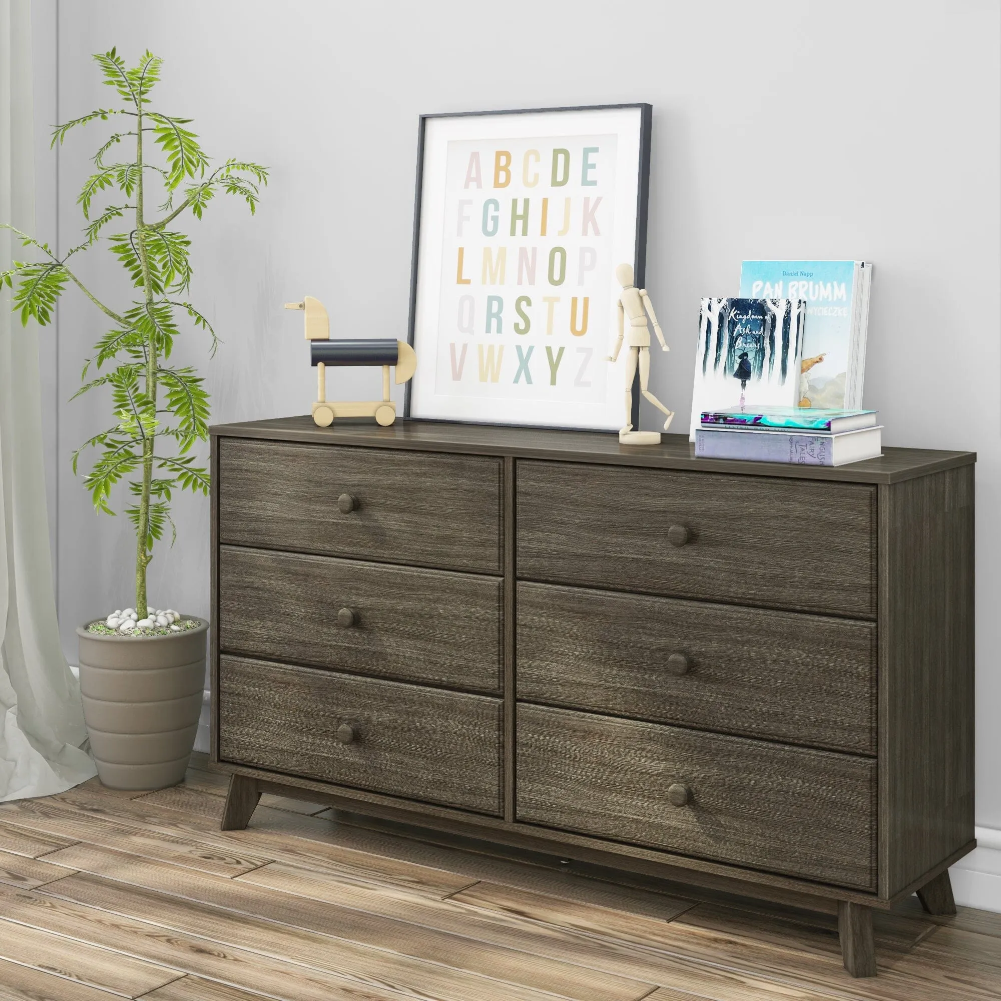 Classic 6-Drawer Dresser
