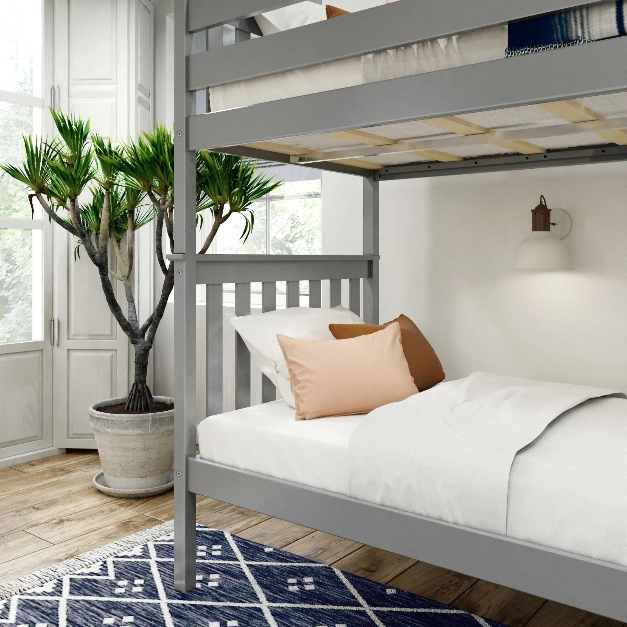 Classic Twin over Twin Bunk Bed