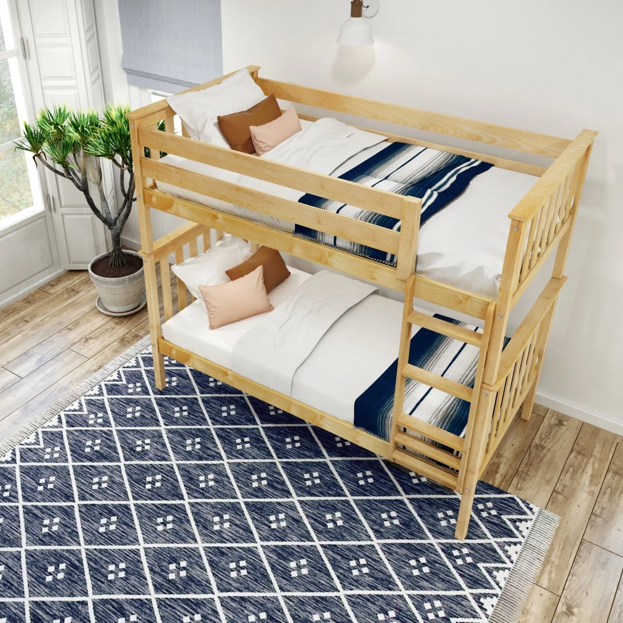Classic Twin over Twin Bunk Bed