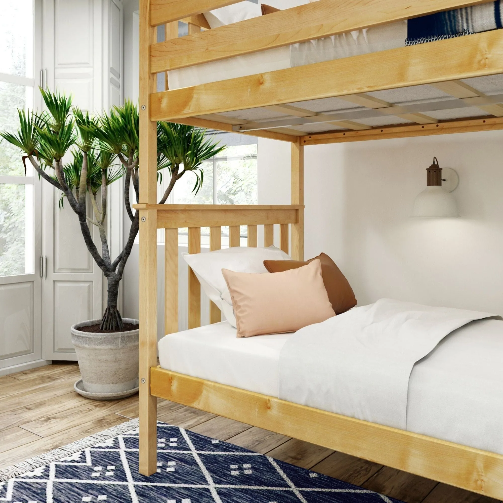 Classic Twin over Twin Bunk Bed