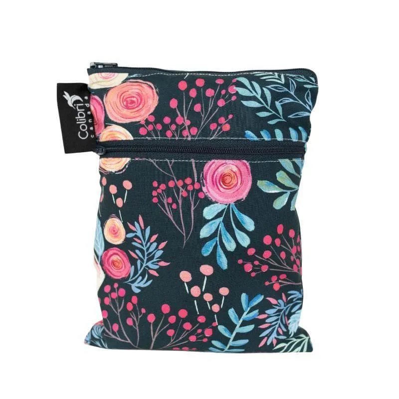 Colibri Roses Mini Double Duty Wet Bag