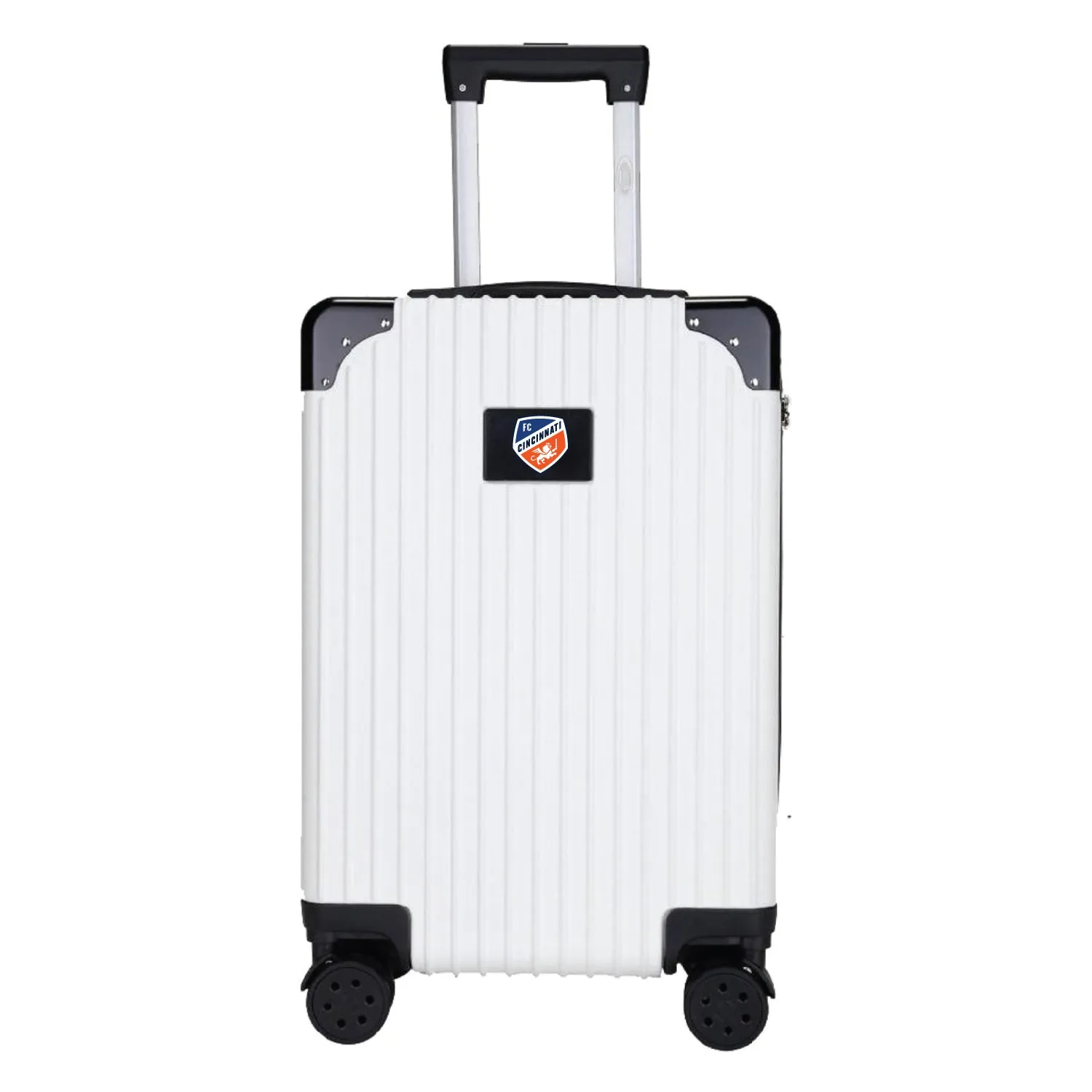 FC Cincinnati 21" Exec 2-Toned Carry On Spinner -WHITE