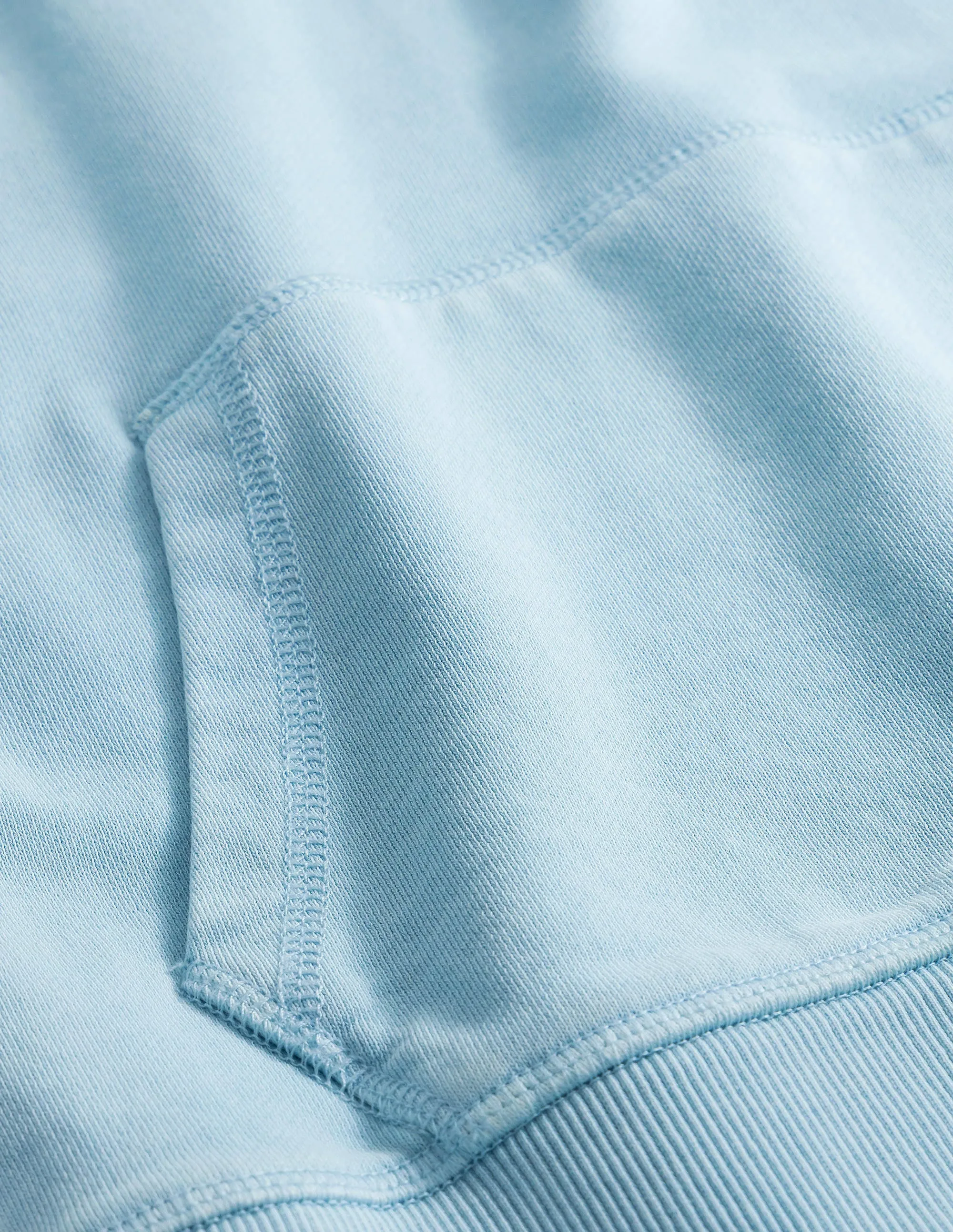 Garment Dye Hoodie-Surf Blue