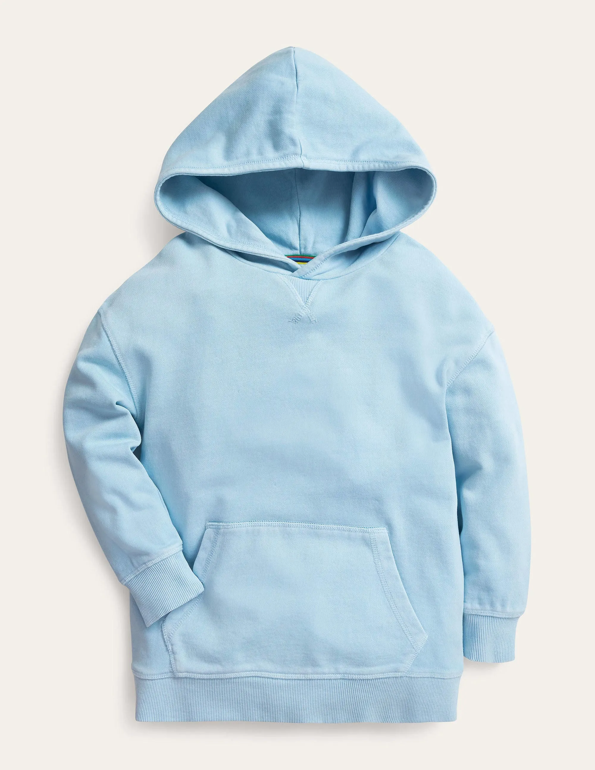 Garment Dye Hoodie-Surf Blue