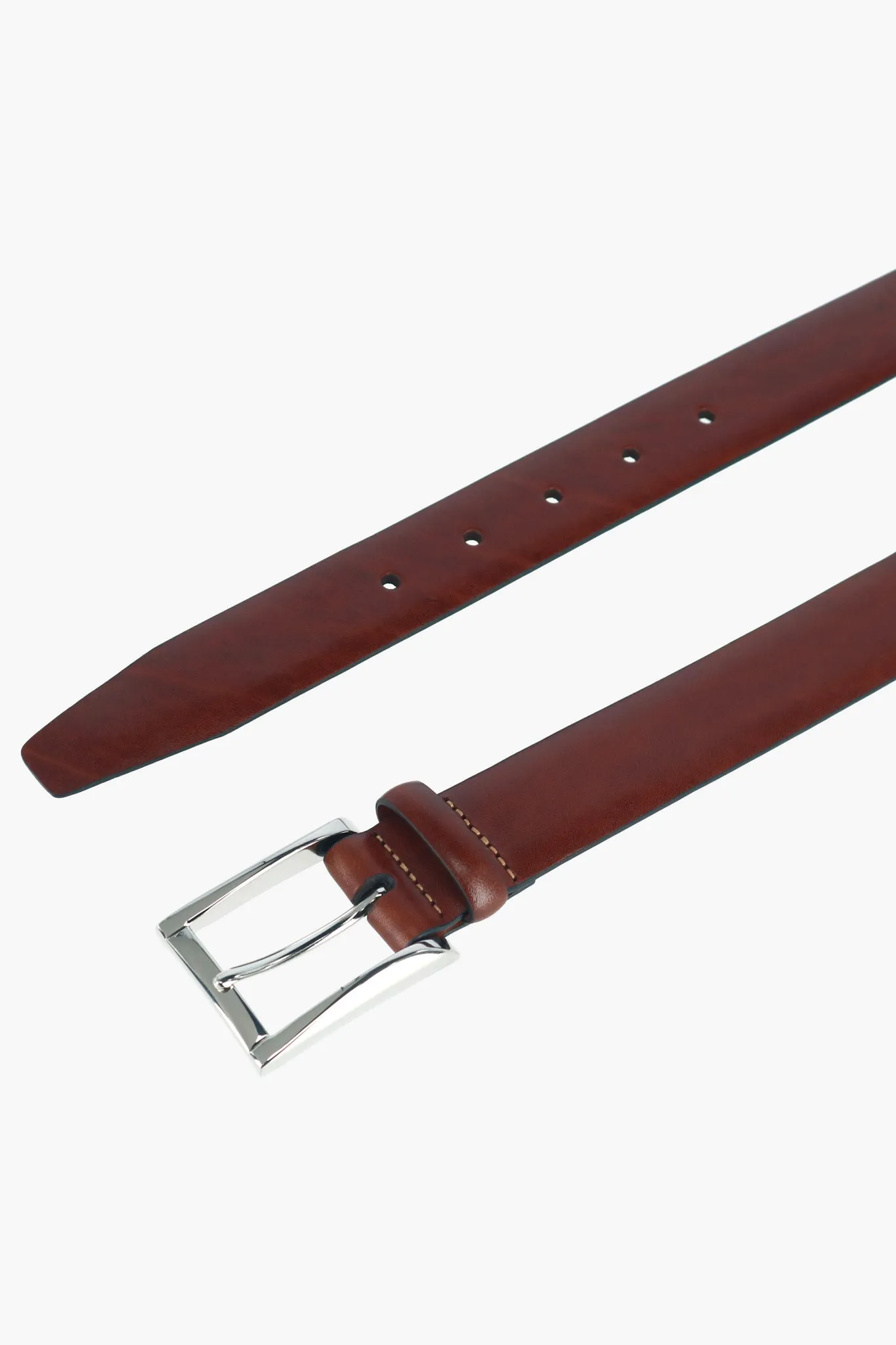 Honey Maple Broderick Leather Belt