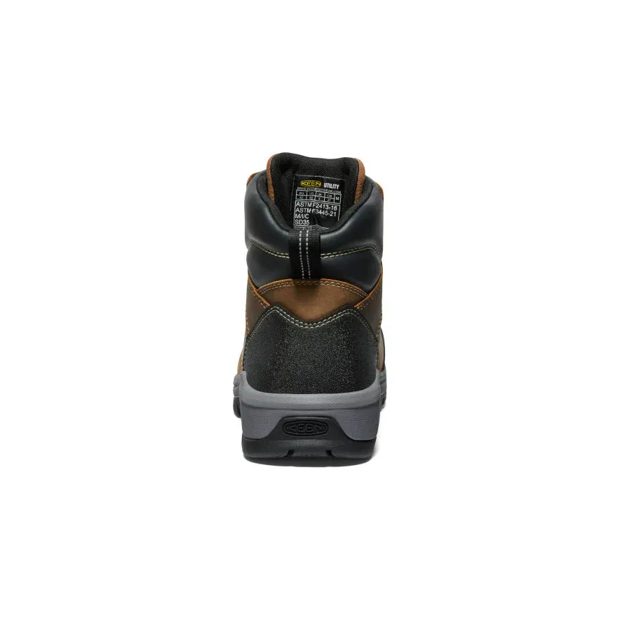 Keen Utility Evanston 6" ESD Boot (Carbon-Fiber Toe) Men's