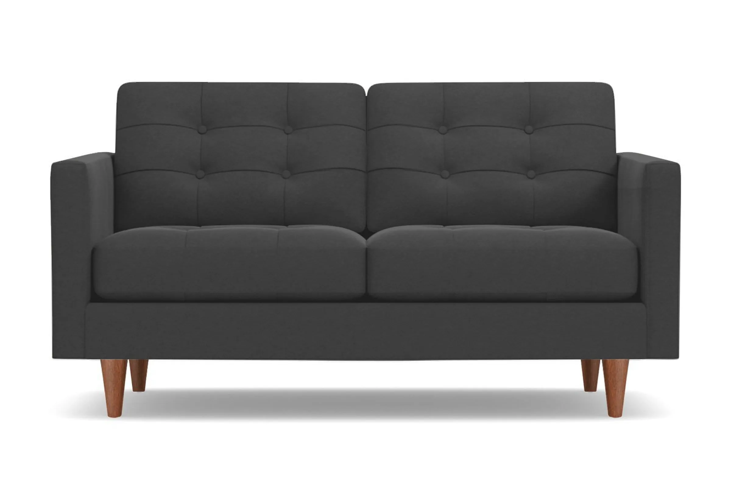 Lexington Apartment Size Sofa :: Leg Finish: Pecan / Size: Apartment Size - 78"w