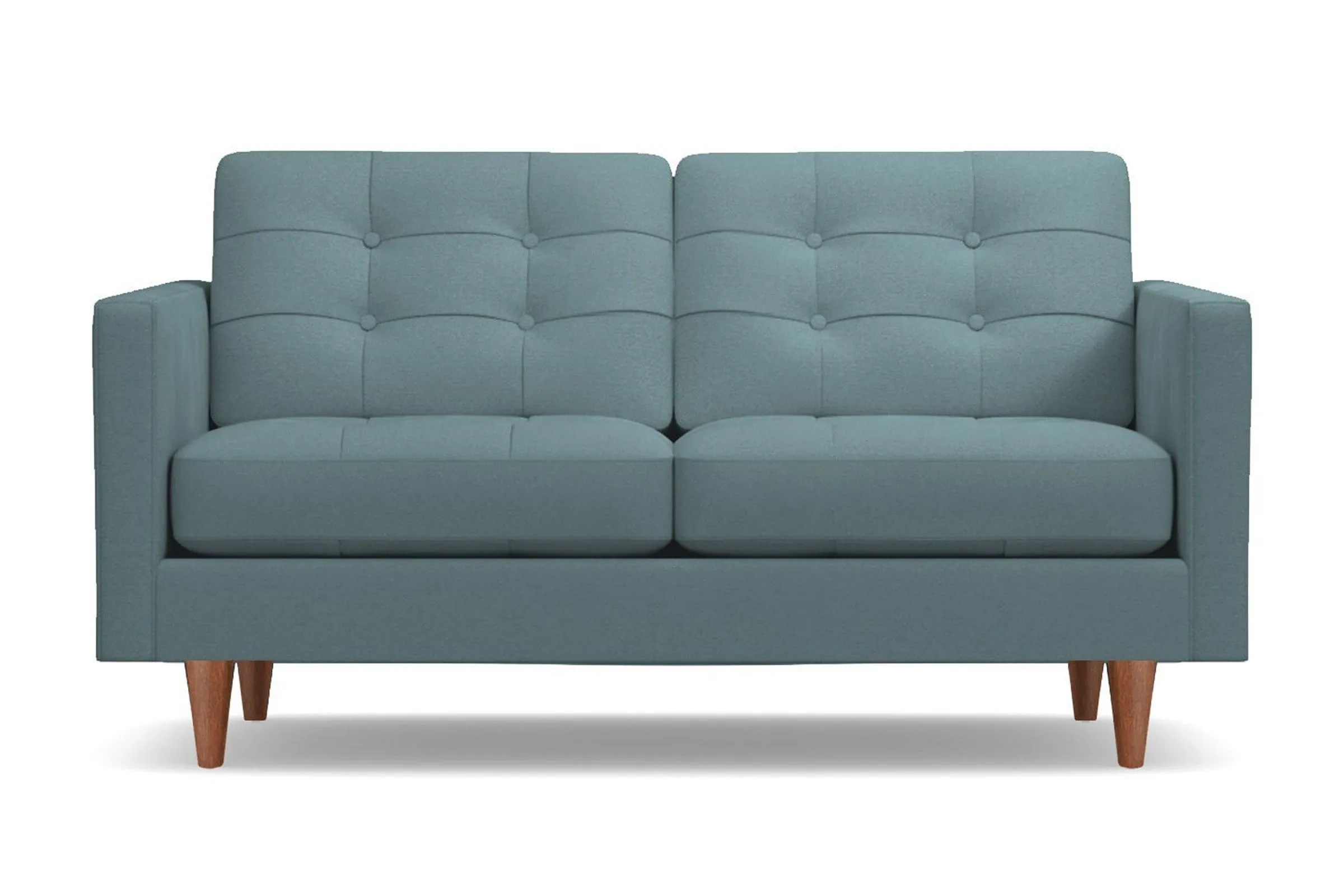 Lexington Apartment Size Sofa :: Leg Finish: Pecan / Size: Apartment Size - 78"w