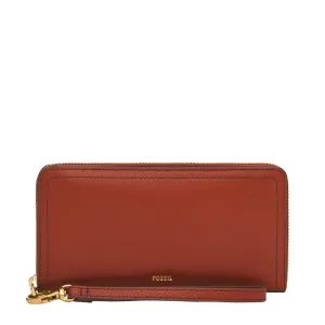Logan RFID Zip Clutch
