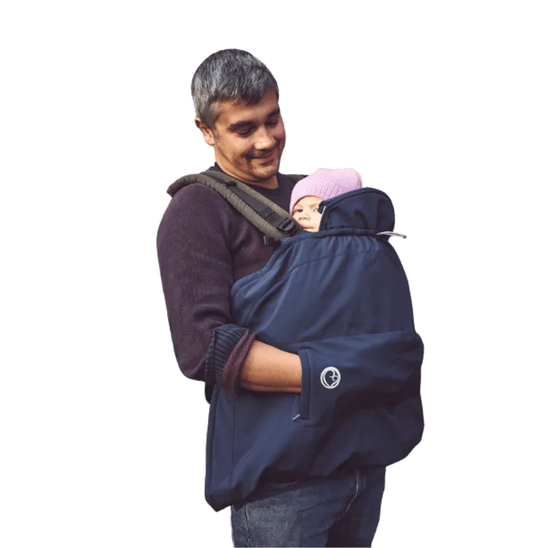 Mamalila Softshell Babywearing Cover Navy Blue