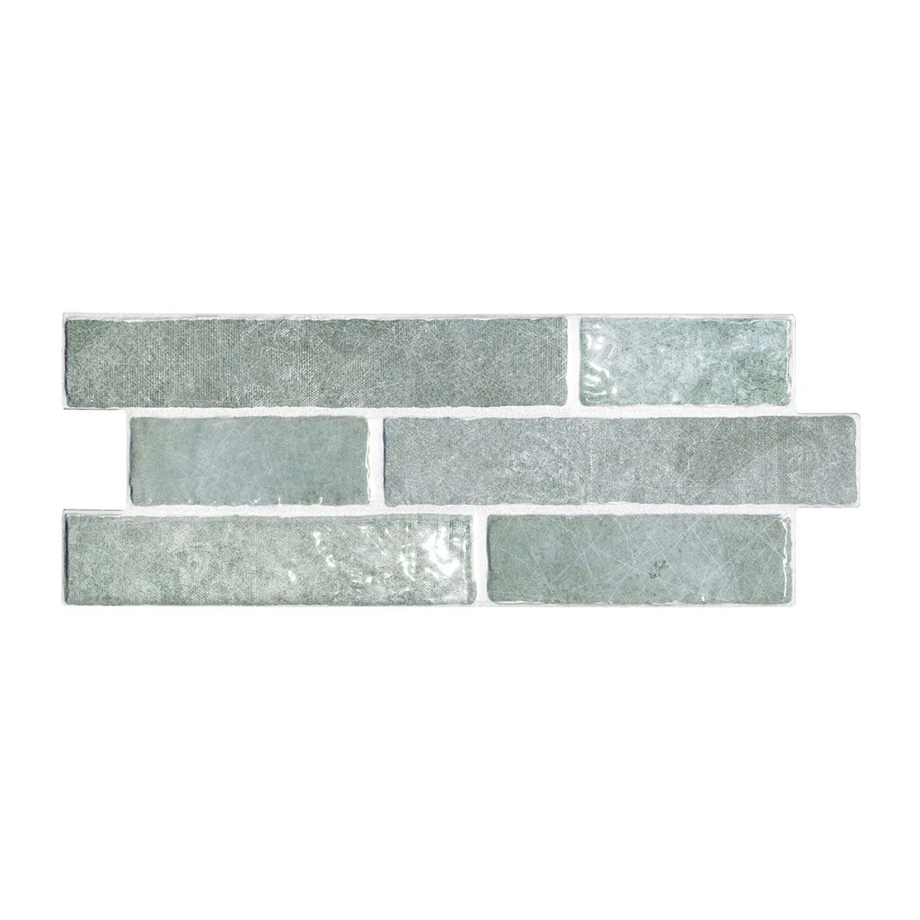 Menta Interlocking Brick, 6.5" x 15.25" - Porcelain Tile