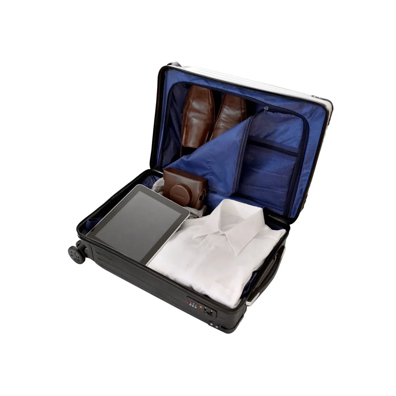 Minnesota Twins Premium 2-Toned 21" Carry-On Hardcase in NAVY