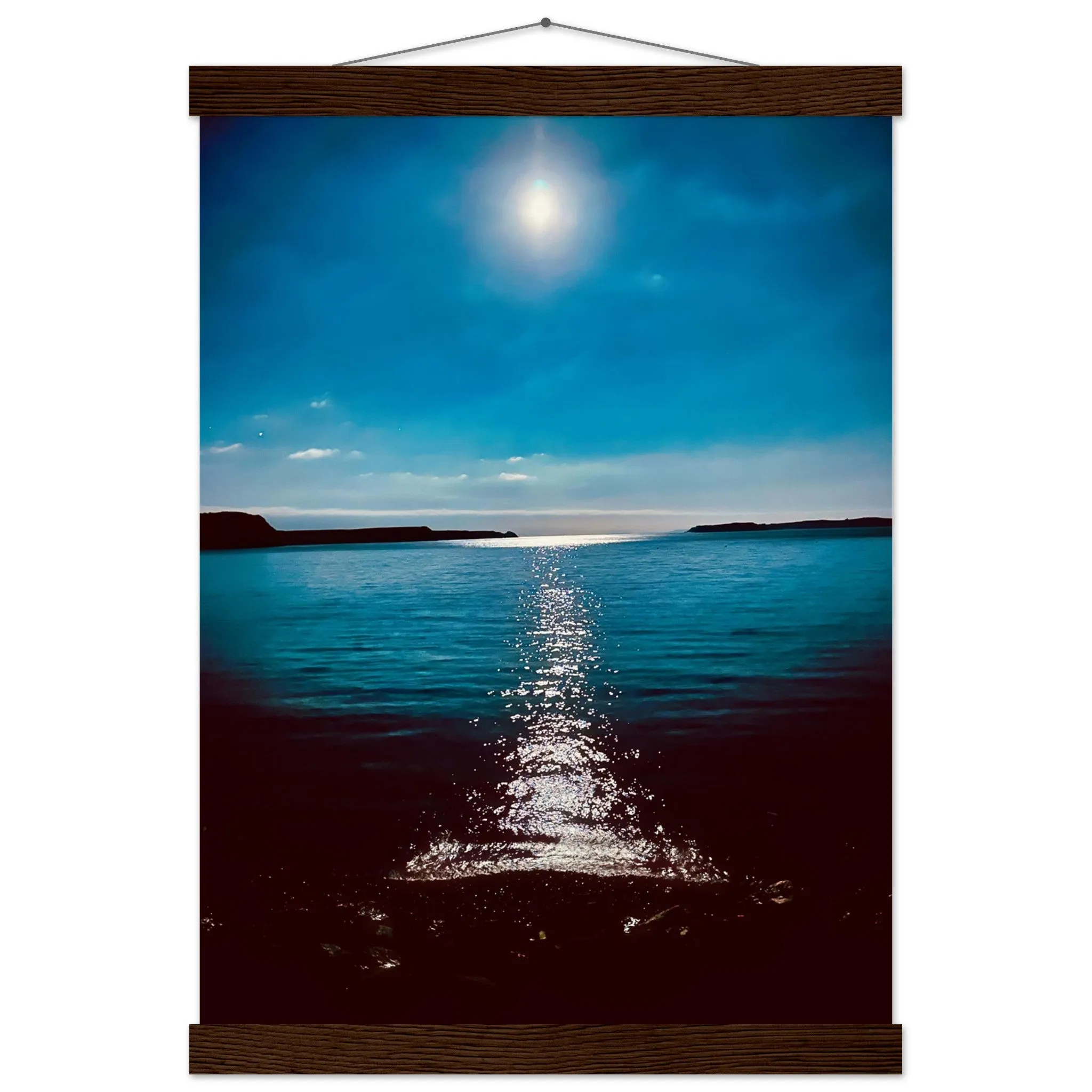 Moon Beam Premium Matte Paper Poster with Hanger Wall Art
