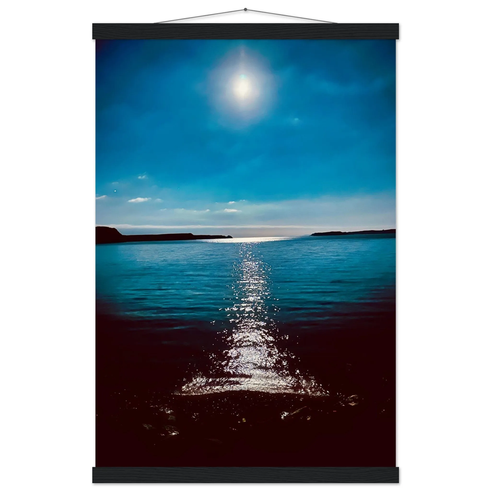 Moon Beam Premium Matte Paper Poster with Hanger Wall Art