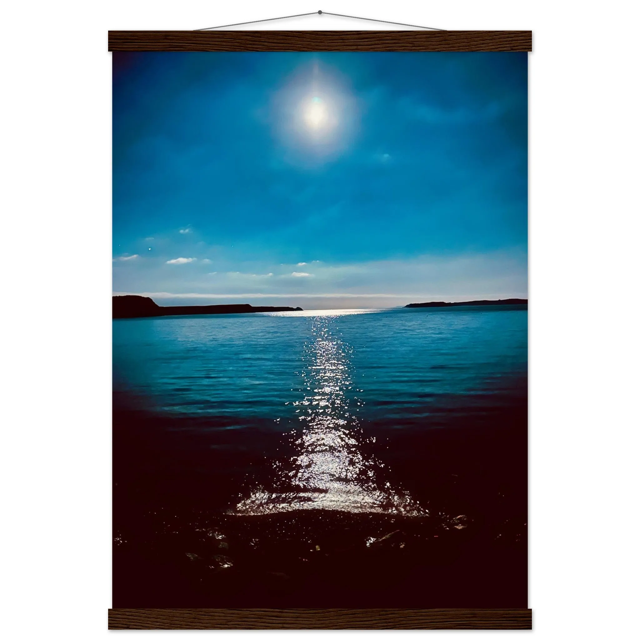 Moon Beam Premium Matte Paper Poster with Hanger Wall Art