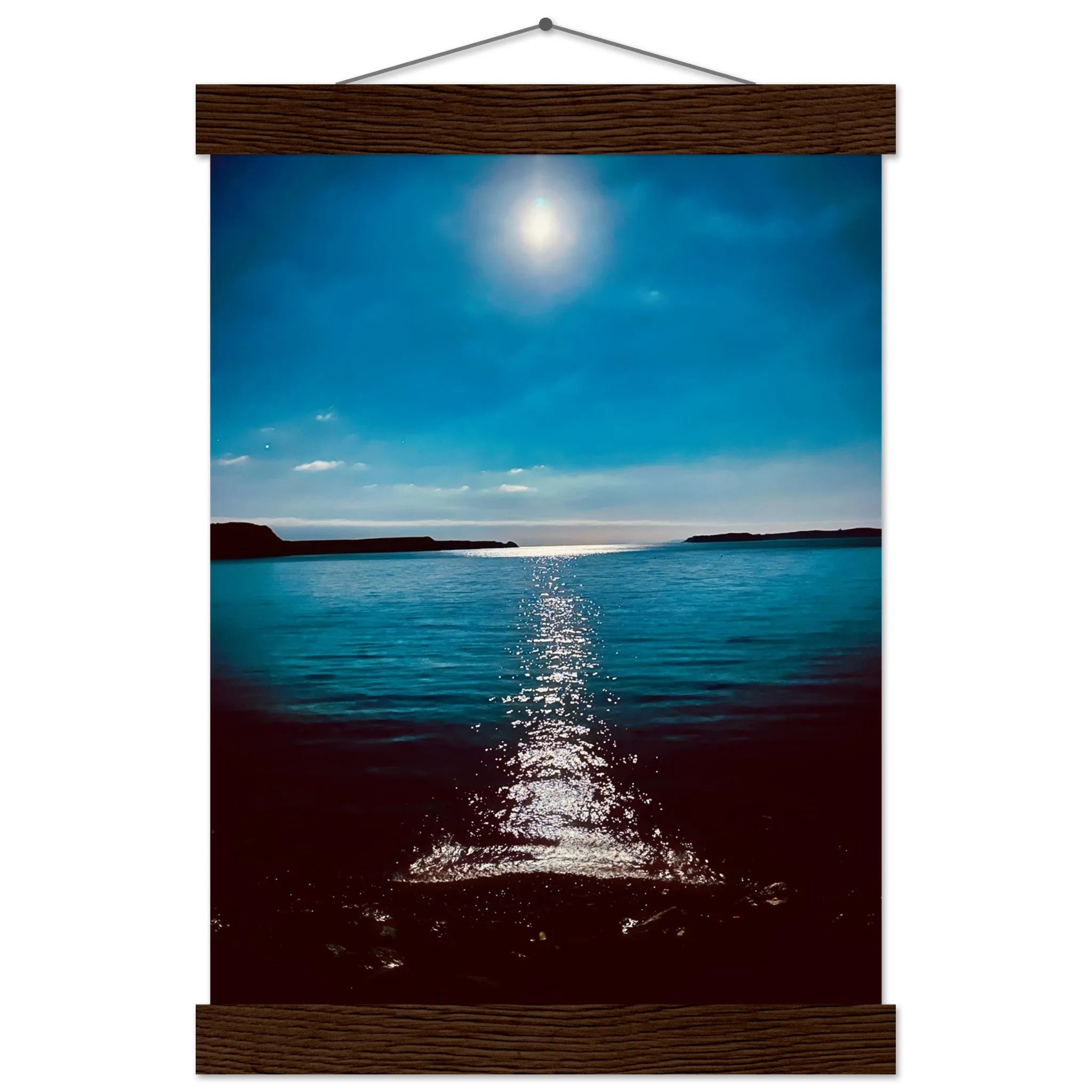 Moon Beam Premium Matte Paper Poster with Hanger Wall Art