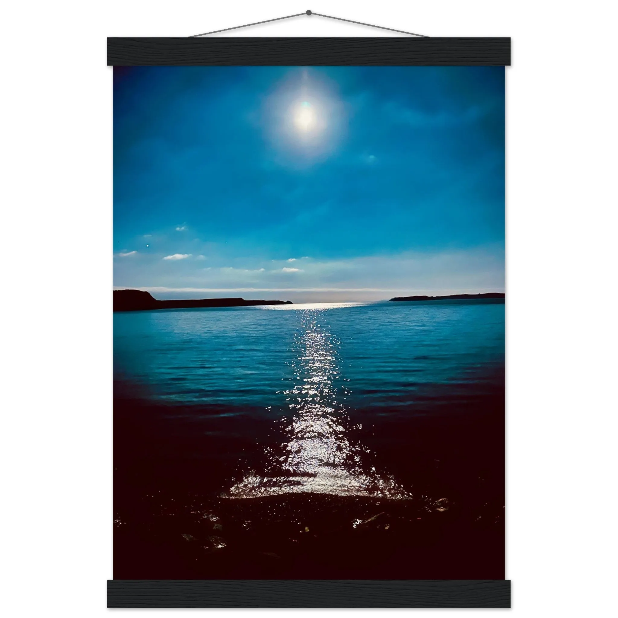 Moon Beam Premium Matte Paper Poster with Hanger Wall Art