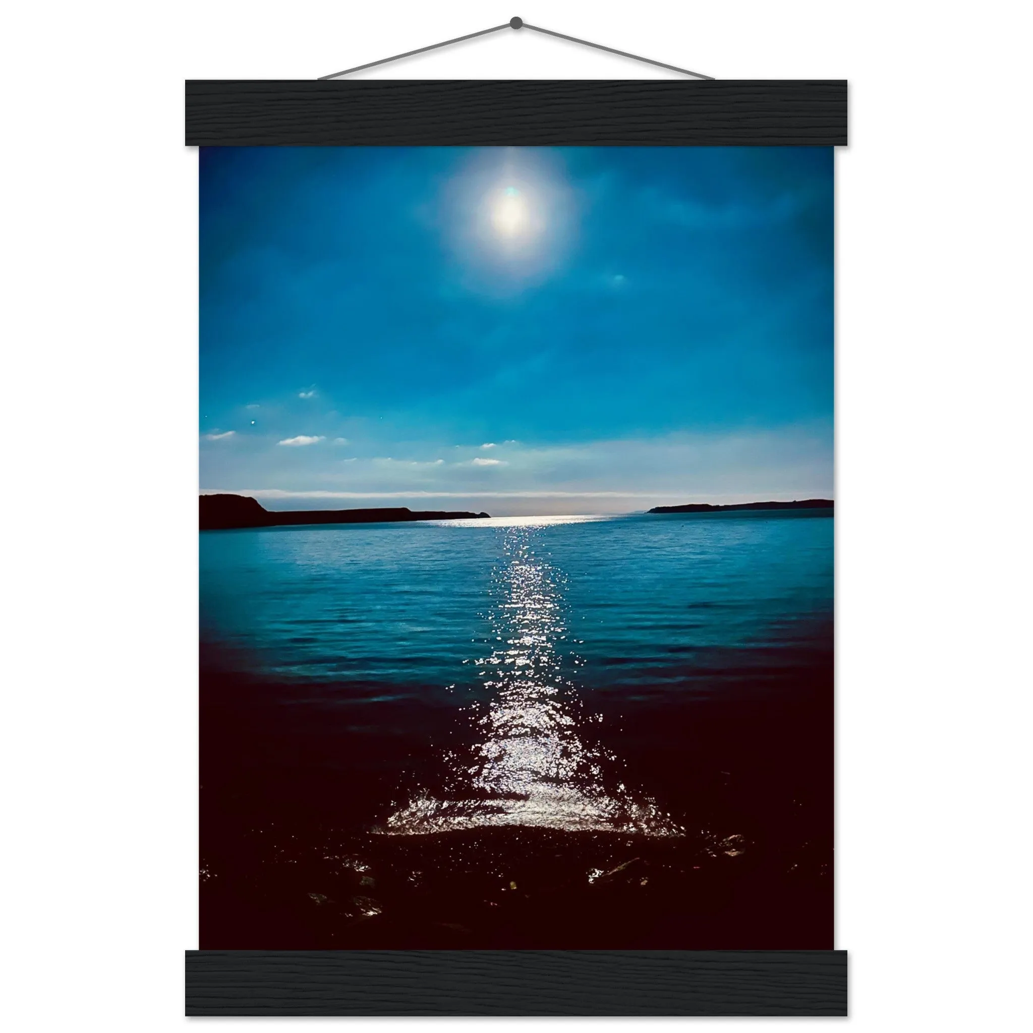 Moon Beam Premium Matte Paper Poster with Hanger Wall Art