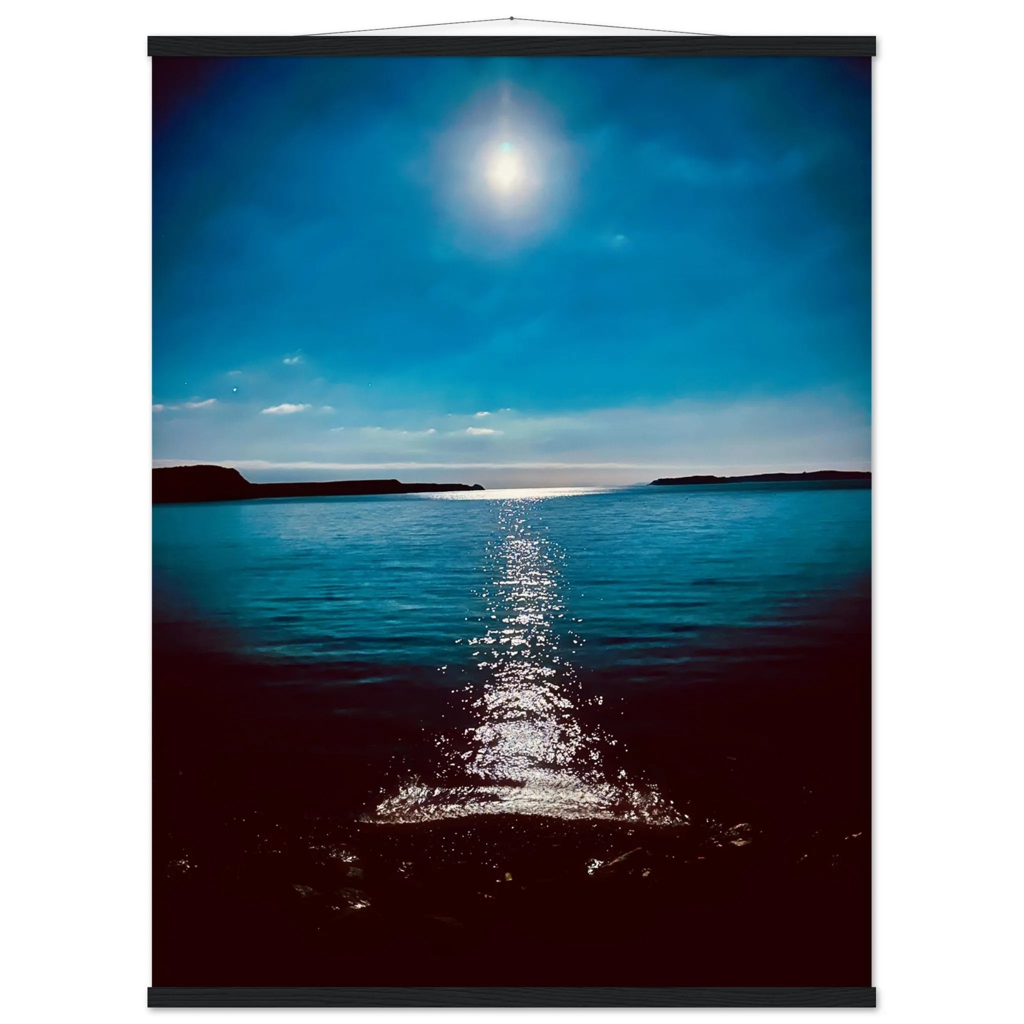 Moon Beam Premium Matte Paper Poster with Hanger Wall Art