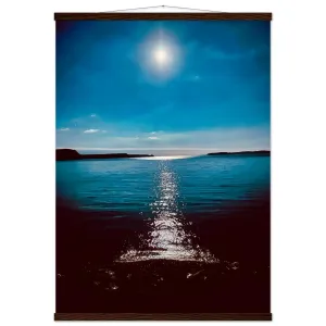 Moon Beam Premium Matte Paper Poster with Hanger Wall Art