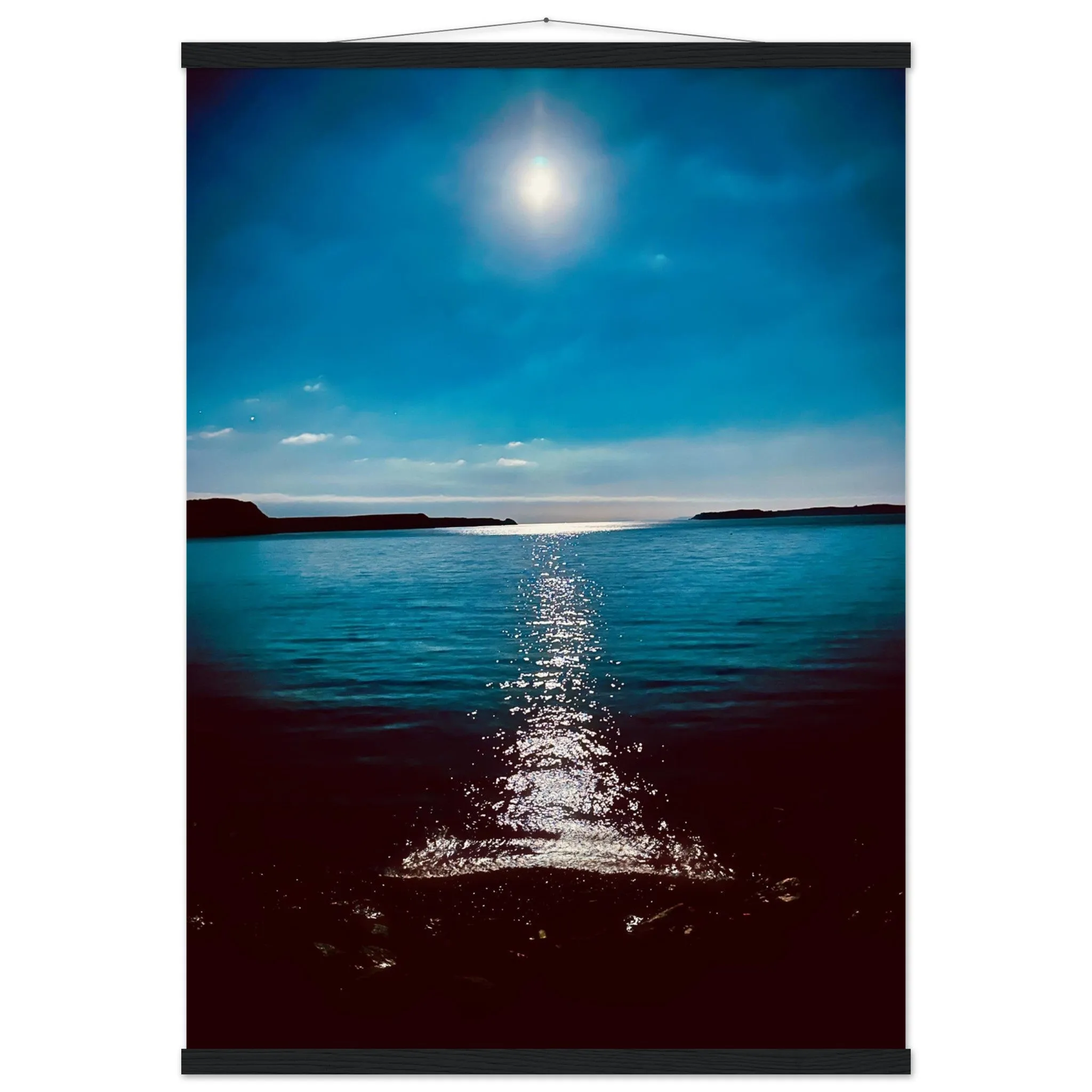 Moon Beam Premium Matte Paper Poster with Hanger Wall Art