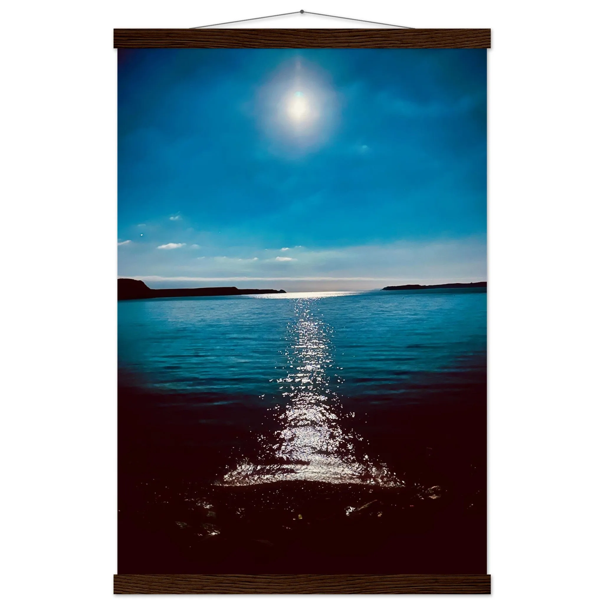 Moon Beam Premium Matte Paper Poster with Hanger Wall Art