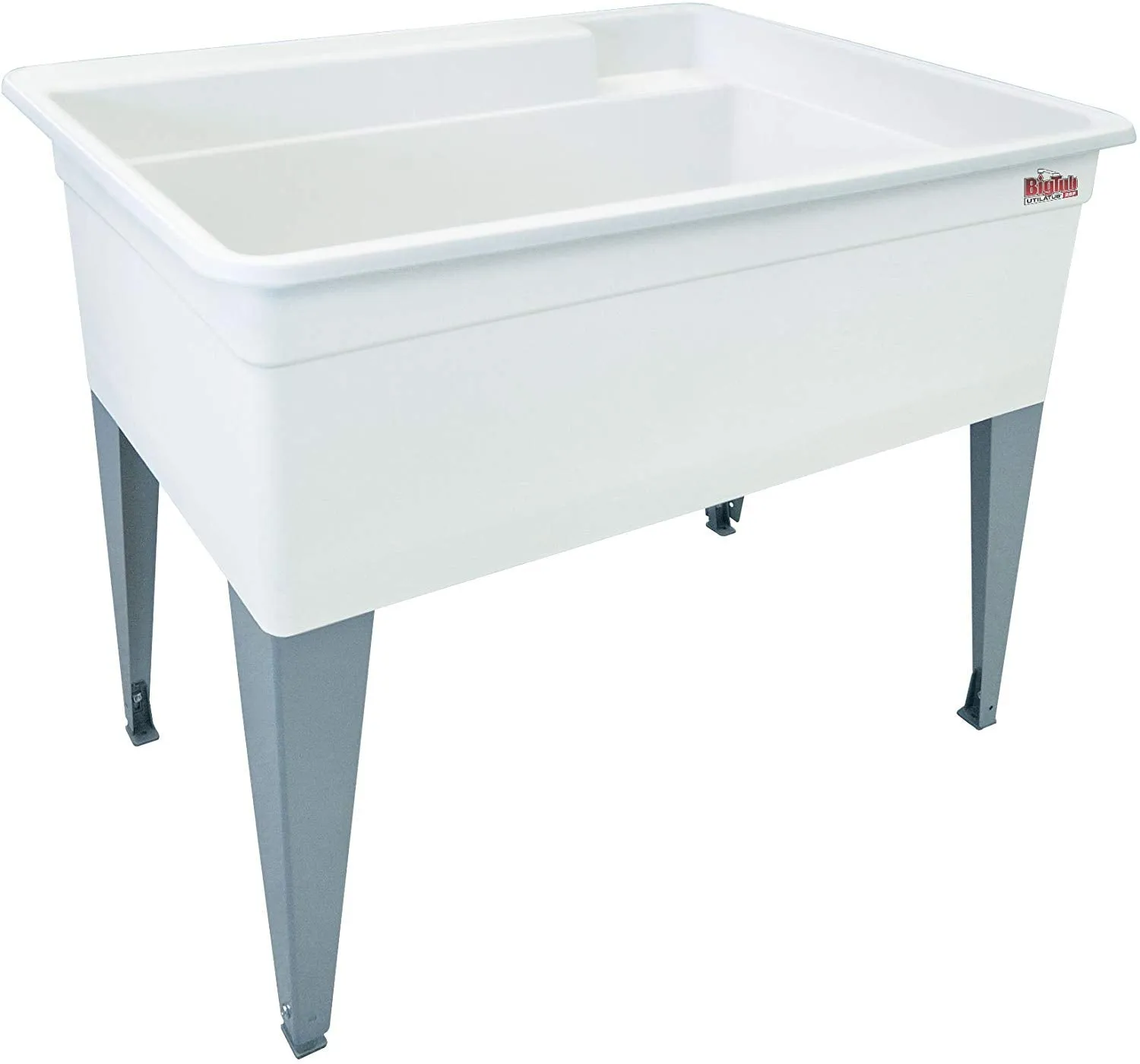 Mustee 28F Bigtub Utilatub Laundry Tub Floor Mount, 24-Inch x 40-Inch