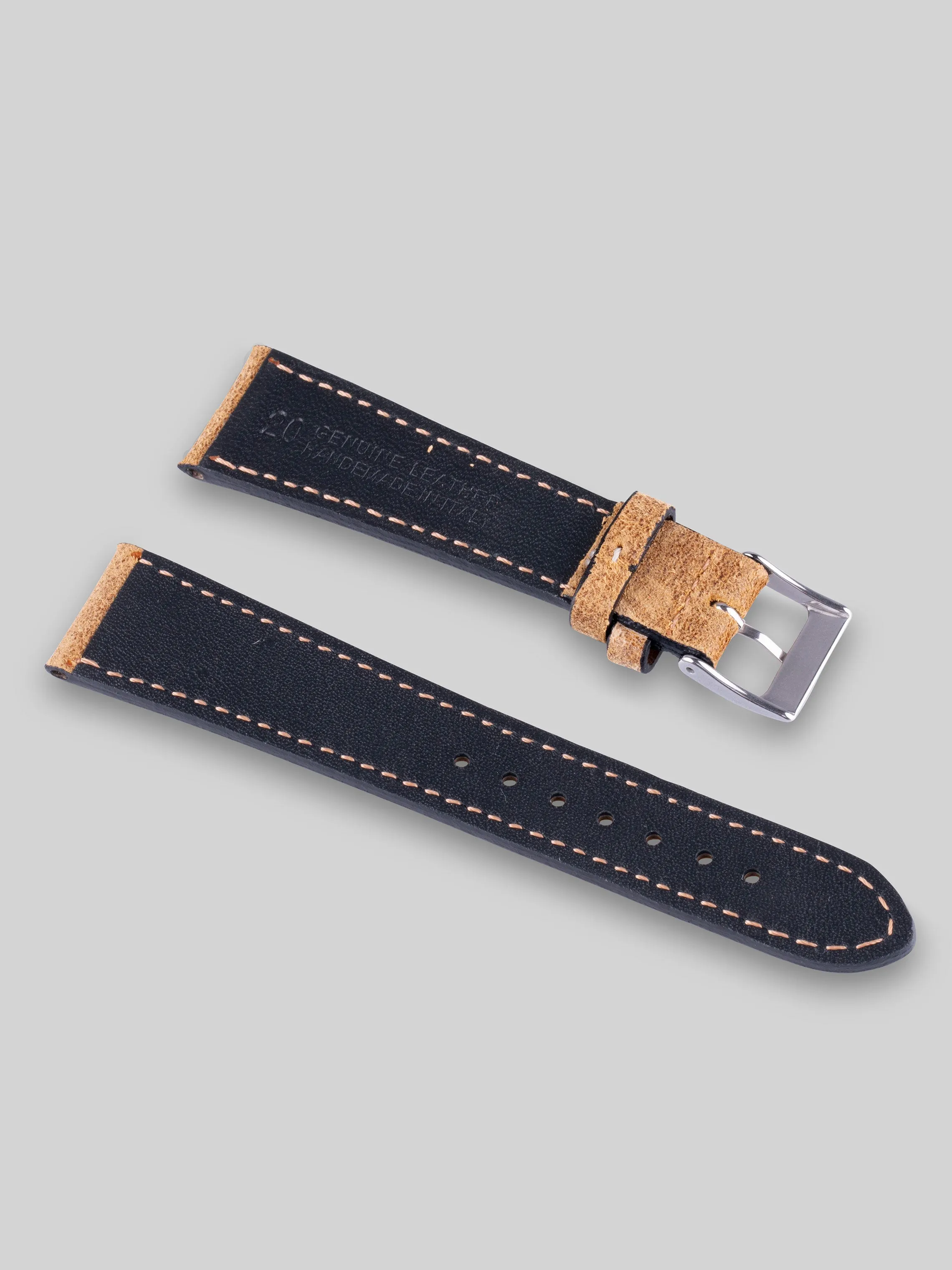 Nubuck Watch Strap - Tuscany