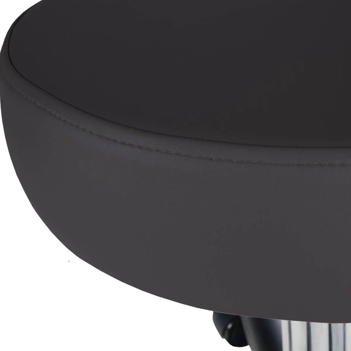 Pneumatic Rolling Massage/Tattoo Stool with backrest