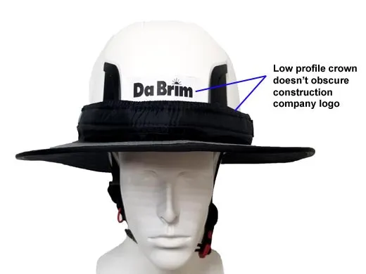 PRO Tech Construction Helmet Visor Brim