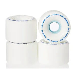 Ricta - Clouds Skateboard Wheels 78a White/Blue - 60mm
